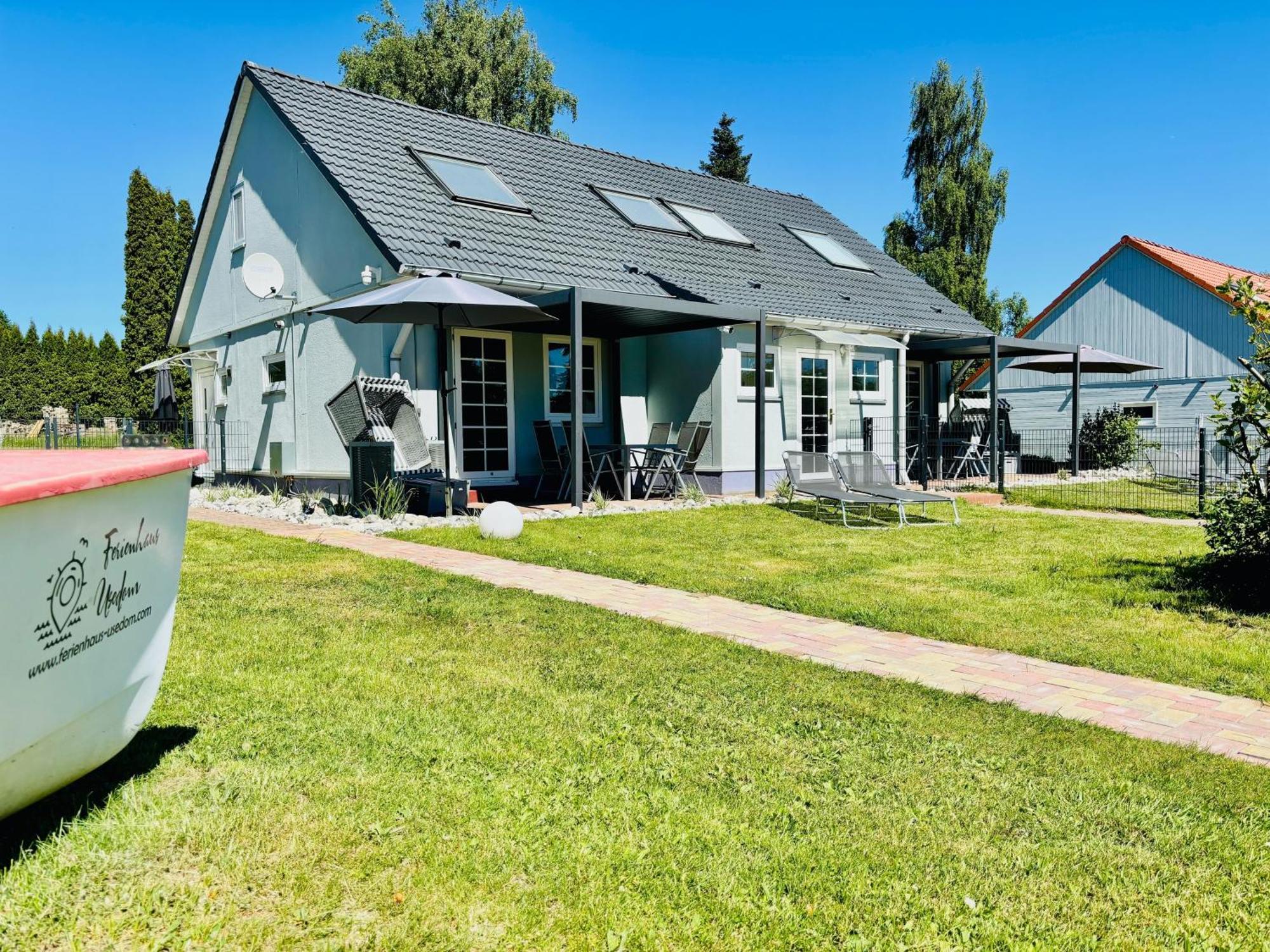 Ferienhaus Usedom Familie Stopp Haus 23 Lutow Dış mekan fotoğraf